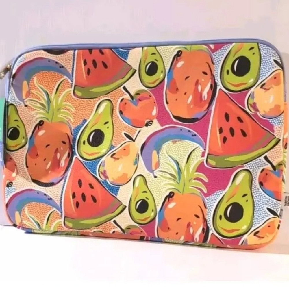 Tabitha Brown 15” Tech Sleeve - Laptop/Tablet/Colorful Fruit Print